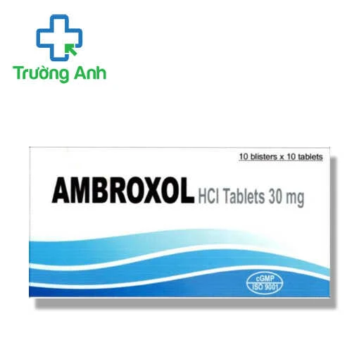 Ambroxol HCl Tablets 30mg Standard - Thuốc trị viêm đường hô hấp 