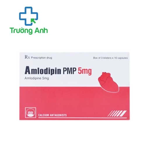 Amlodipin PMP 5mg - Thuốc điều trị tăng huyết áp hiệu quả