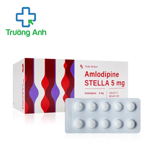 Amlodipine Stella 5mg - Thuốc điều trị cao huyết áp