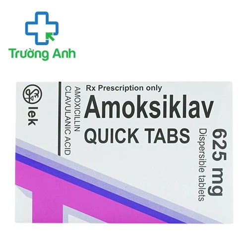 Amoksiklav Quicktabs 625mg Lek - Thuốc điều trị nhiễm khuẩn