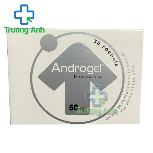 Androgel 50mg Besins - Thuốc trị thiểu năng sinh dục nam