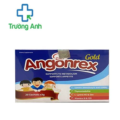 Angonrex Gold - Kích thích tiêu hóa, giúp trẻ ăn ngon miệng