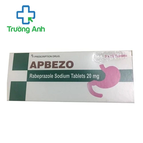 Apbezo 20mg - Thuốc điều trị viêm loét dạ dày tá tràng, trào ngược