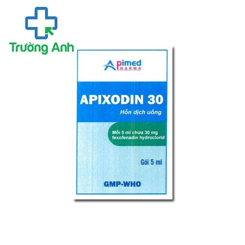 Apixodin 30 - Thuốc điều trị viêm mũi dị ứng hiệu quả