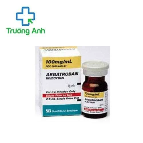 Argatroban 100mg/ml Gland Pharma - Ngăn ngừa các triệu chứng của cục máu đông
