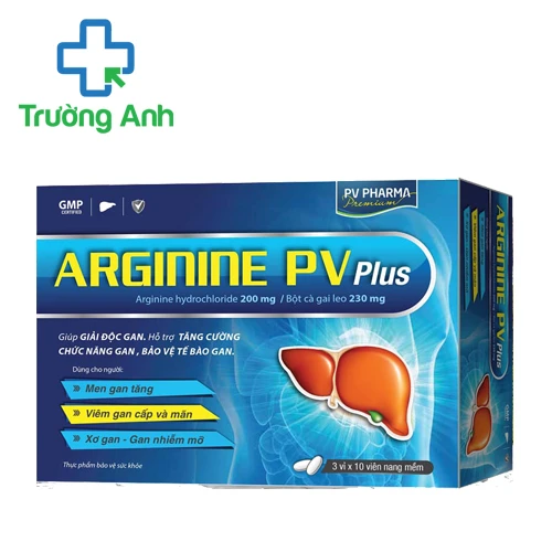 ARGININE PV PLUS - Sản phẩm bổ gan của PV Pharma