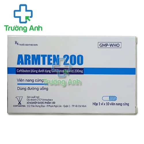 Armten 200 - Thuốc điều trị nhiễm khuẩn hiệu quả của Armepharco