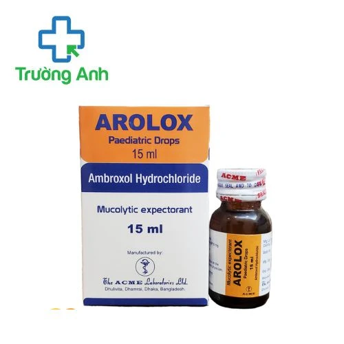 Arolox 15ml Acme Labs - Giảm bệnh cấp và mạn tính ở đường hô hấp
