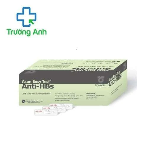 Asan Easy Test Anti-HBs (25 test) - Test nhanh kháng thể virus viêm gan B