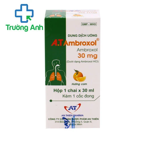 A.T Ambroxol 30ml - Thuốc điều trị viêm đường hô hấp hiệu quả