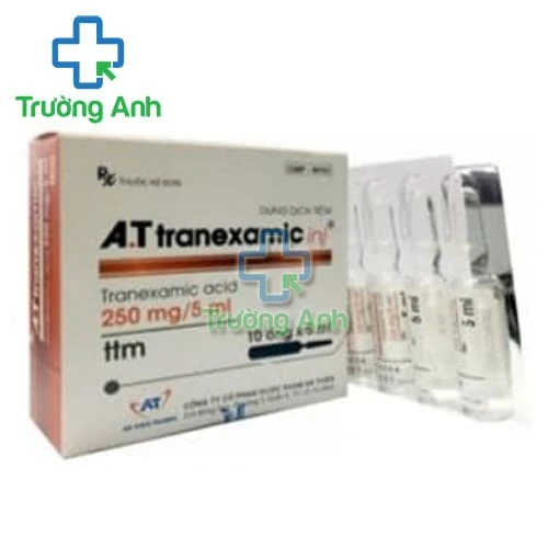 A.T Tranexamic inj 250mg/5ml - Thuốc điều trị chảy máu bất thường