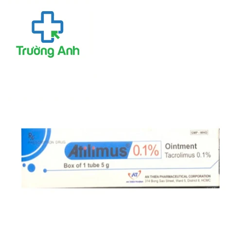 Atilimus 0.1% 10g - Thuốc chống viêm da hiệu quả