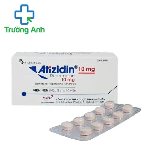 ATIZIDIN 10mg An Thiên - Thuốc điều trị viêm mũi dị ứng