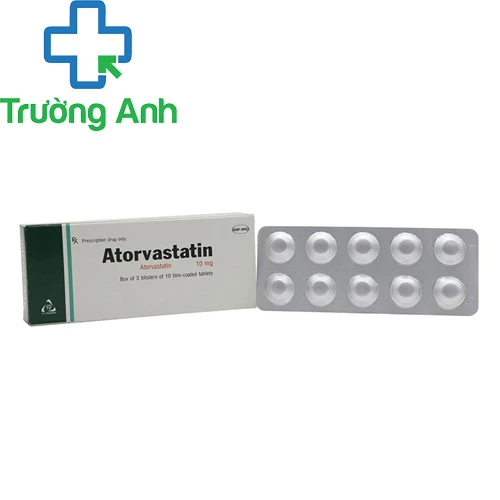 ATORVASTATIN 10 MG PV Pharma - Thuốc điều trị tăng cholesterol