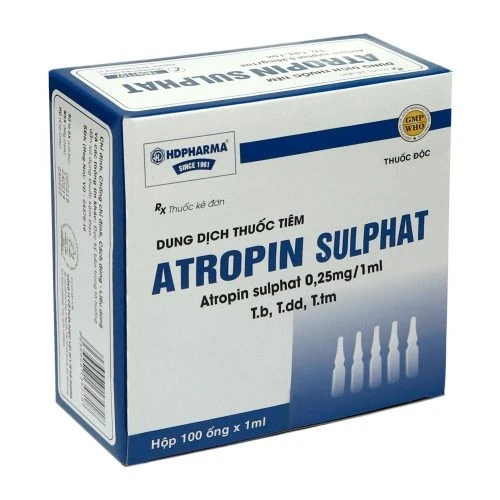 Atropin Sulphat - Thuốc điều trị tiêu chảy hiệu quả của HDPharma