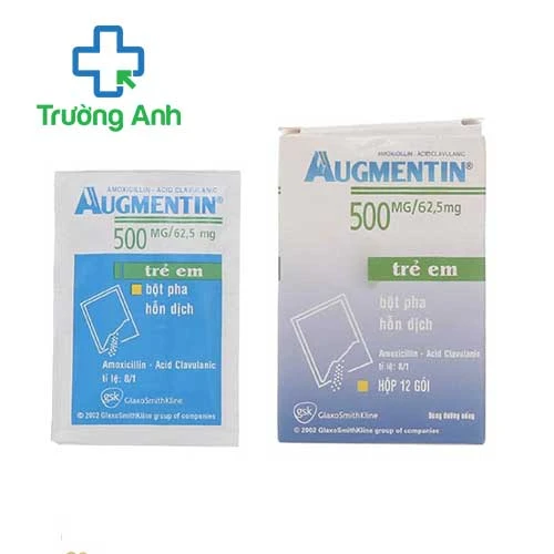 Augmentin 500mg/62,5mg - Thuốc điều trị nhiễm khuẩn của Pháp
