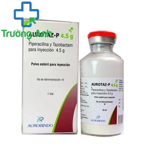 Aurotaz- P 4.5g Aurobindo - Thuốc trị nhiễm khuẩn nặng của Ấn Độ