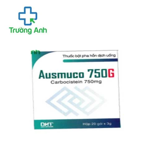 Ausmuco 750G - Thuốc trị rối loạn tiết dịch hô hấp hiệu quả