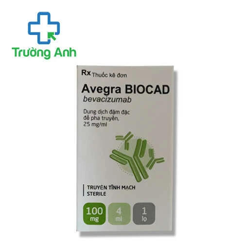 Avegra Biocad 100mg/4ml - Thuốc điều trị bệnh ung thư của Nga
