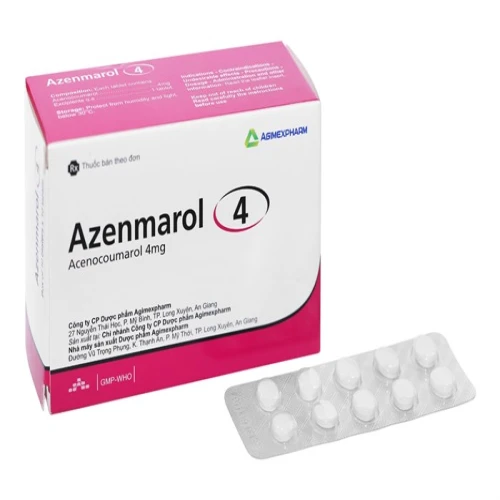 Azenmarol 4 - Thuốc điều trị các bệnh về tim mạch của Agimexpharm