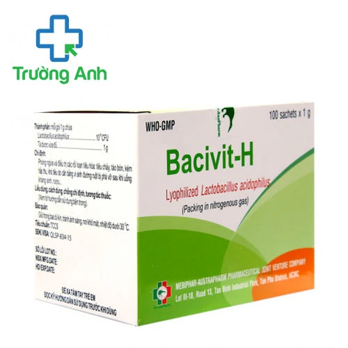 Bacivit-H - Thuốc điều trị rối loạn tiêu hóa hiệu quả