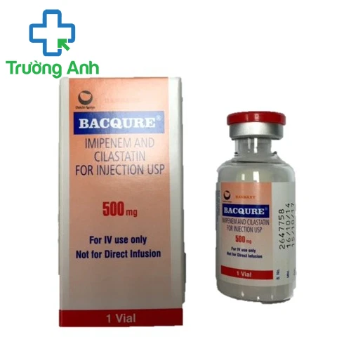 Bacqure - Thuốc điều trị nhiễm khuẩn nặng hiệu quả của Ấn Độ
