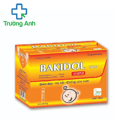 Bakidol Extra 250/2 Phương Đông - Thuốc giảm đau hạ sốt