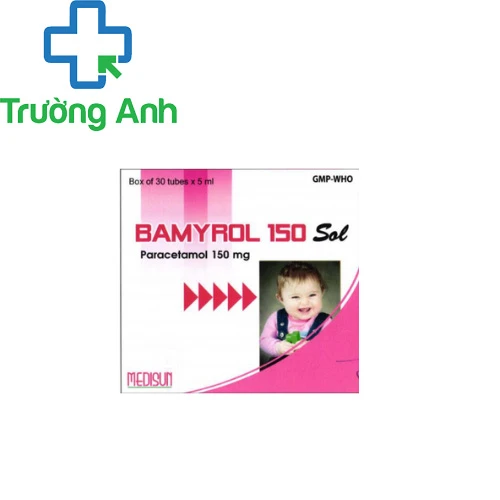 Bamyrol 150 Sol - Thuốc giảm đau hạ sốt của MEDISUN