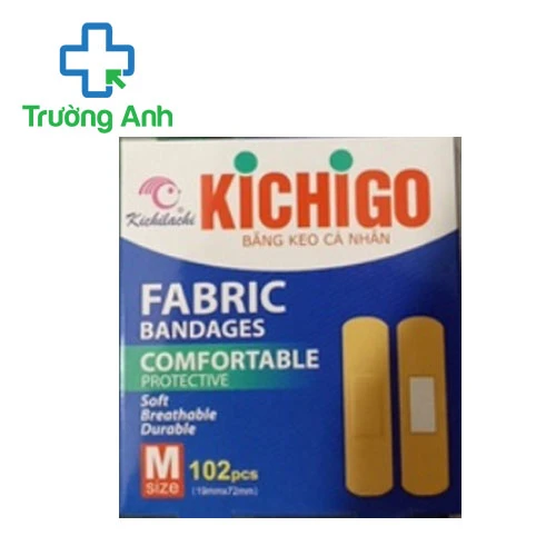 Băng keo cá nhân Kichigo (hộp 102 cái) - Bảo vệ vết thương