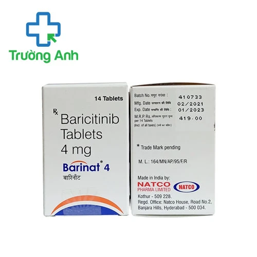 Barinat 4 - Thuốc điều trị viêm khớp dạng thấp của Ấn Độ