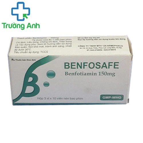 Benfosafe - Thuốc điều trị viêm đa dây thần kinh của Armephaco