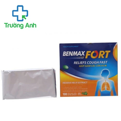 Benmax Fort Thanh Hằng - Giảm các triệu chứng viêm họng, viêm phế quản
