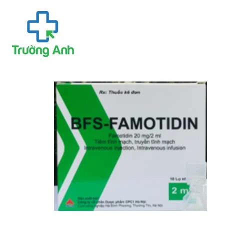 BFS-Famotidin- Thuốc điều trị viêm loét dạ dày, tá tràng hiệu quả