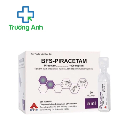 BFS-Piracetam 1000mg/5ml CPC1HN- Thuốc trị suy giảm chức năng não