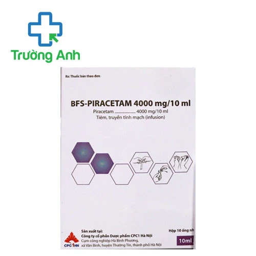 BFS-Piracetam 4000mg/10ml CPC1HN - Thuốc trị chóng mặt