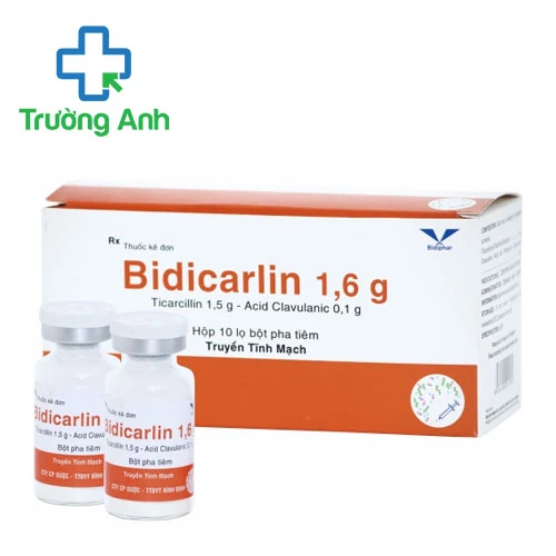 Bidicarlin 1,6g - Thuốc điều trị nhiễm khuẩn hiệu quả