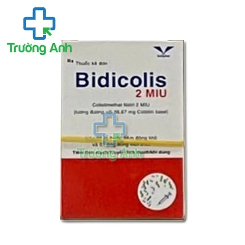 Bidicolis 2MIU Bidiphar - Thuốc kháng sinh điều trị nhiễm khuẩn