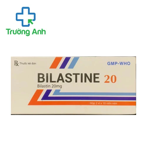 Bilastine 20mg DNA Pharma (Bilastine) - Thuốc trị viêm mũi dị ứng, mày đay