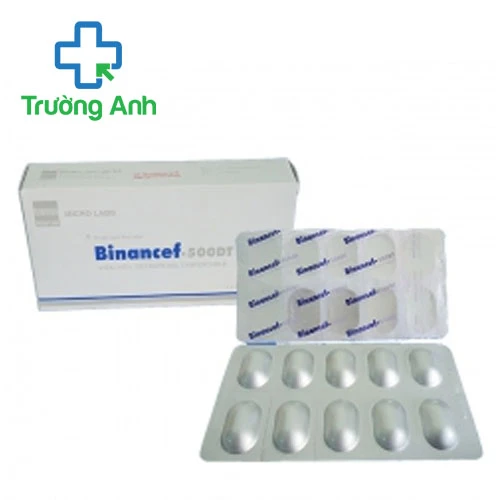 Binancef-500 DT - Thuốc điều trị nhiễm khuẩn của Ấn Độ