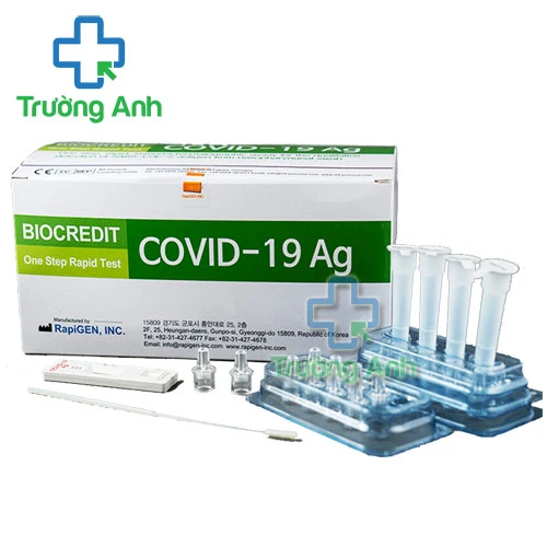 Biocredit Covid-19 Ag - Bộ dụng cụ xét nghiệm nhanh Covid -19