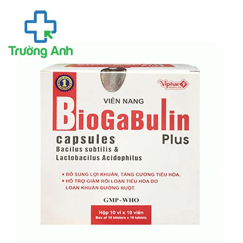 Biogabulin Plus Vinaphar - Giúp hệ tiêu hóa khỏe mạnh