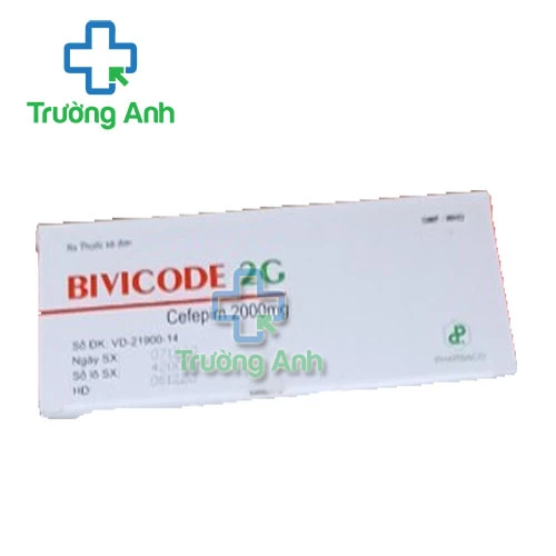 Bivicode 2g Pharbaco - Thuốc kháng sinh trị nhiễm khuẩn