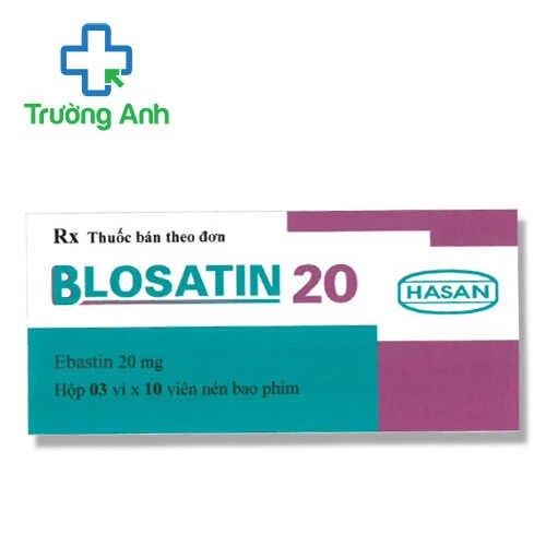 Blosatin 20 - Thuốc điều trị viêm mũi dị ứng của Hasan