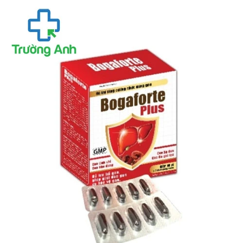 Bogaforte Plus Santex - Hỗ trợ bổ gan, giải độc gan hiệu quả