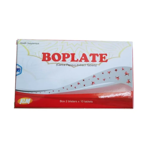 Boplate - Hỗ trợ tăng cường tái tạo tiểu cầu hiệu quả của SANTEX