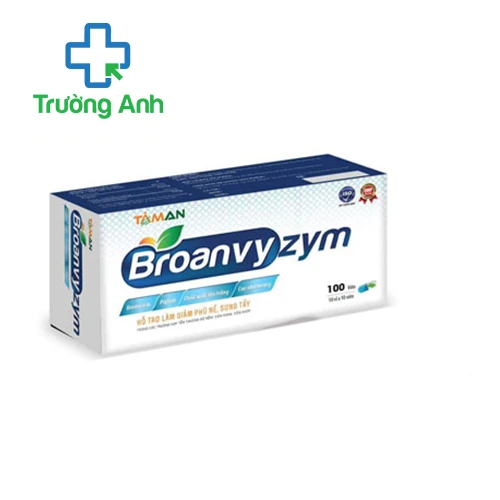 Broanvyzym STP - Giúp hỗ trợ giảm phù nề hiệu quả