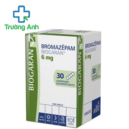 Bromazepam Biogaran 6mg - Thuốc điều trị rối loạn lo âu của Pháp