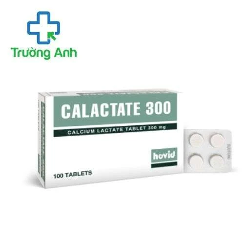 Calactate 300mg Hovid - Đề phòng và điều trị thiếu hụt calci