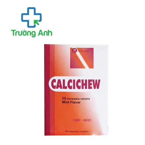 Calcichew 1250mg Quapharco - Thuốc ngừa và điều trị loãng xương
