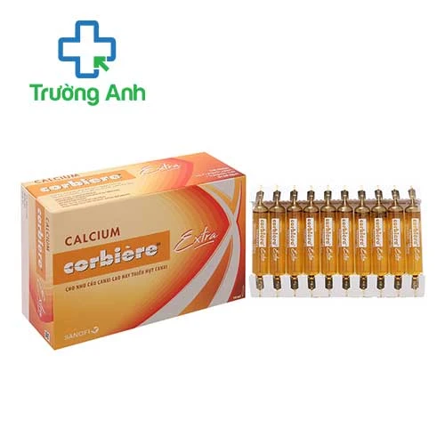 Calcium corbière extra Sanofi - Thuốc điều trị thiếu hụt canxi
